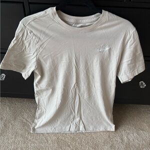 Nike Men's Off-White Short Sleeve Tee